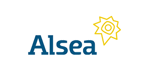 Logotipo de Alsea Logo, cliente de AVA Integra