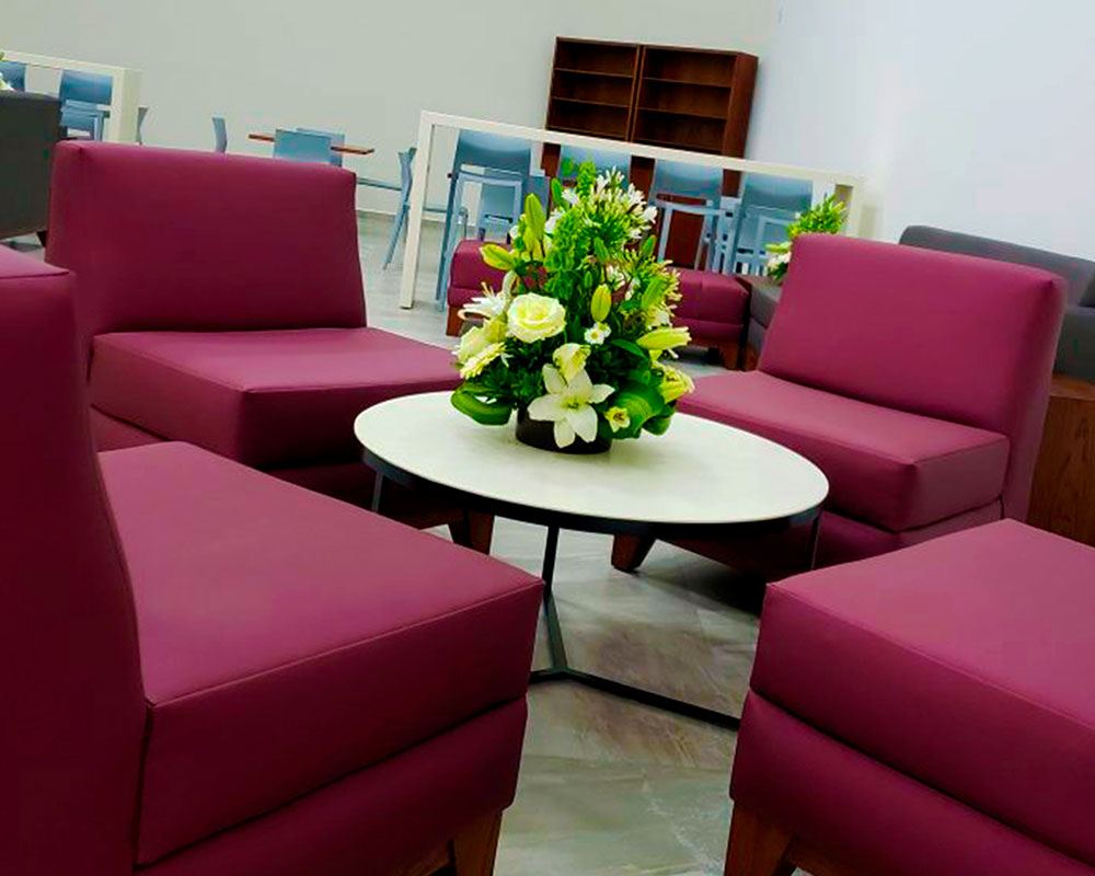 Mobiliario a medida para salón de eventos — Jardín de los Ángeles, vista 4