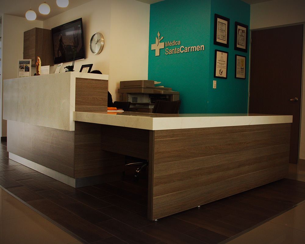 Proyecto de mobiliario para hospital — Médica Santa Carmen