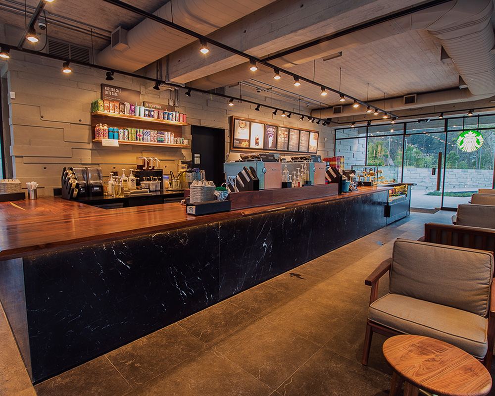 Proyecto de mobiliario para cafetería — Starbucks