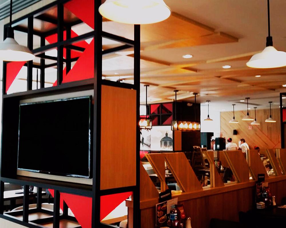 Proyecto de mobiliario para cadena de restaurantes — Vips