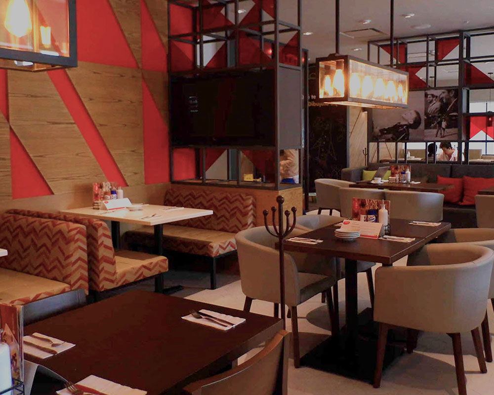 Mobiliario a medida para cadena de restaurantes — Vips, vista 3